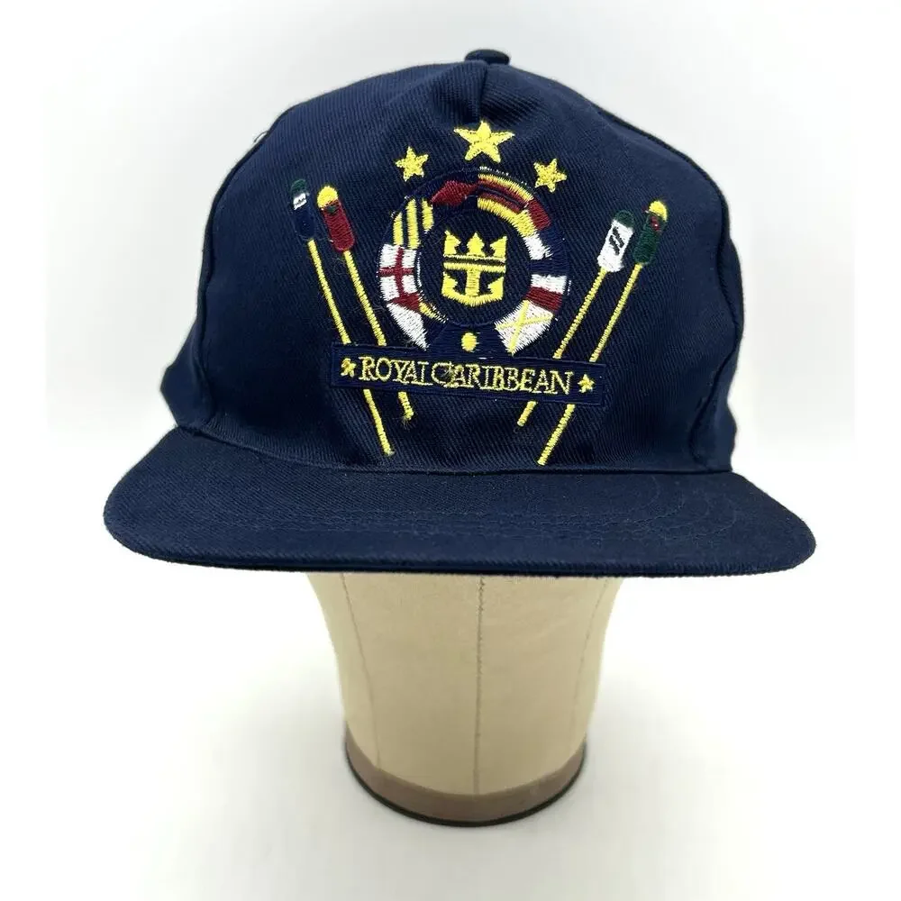 Brand New Vintage Royal Caribbean Adjustable Hat Cap Embroidered NWT - Picture 3 of 11